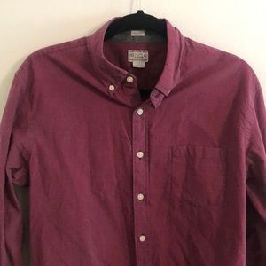 J Crew Slim Fit Oxford L